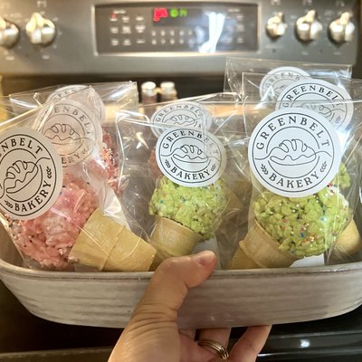 1 Dozen Rice Crispy Treat Ice Cream Cones