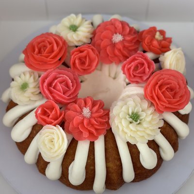 Floral Bundt Cake