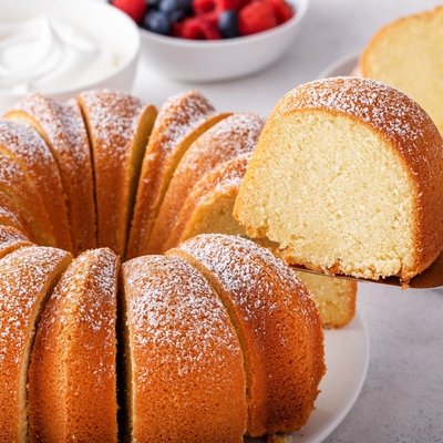 Mile High Butter Vanilla Pound Cake