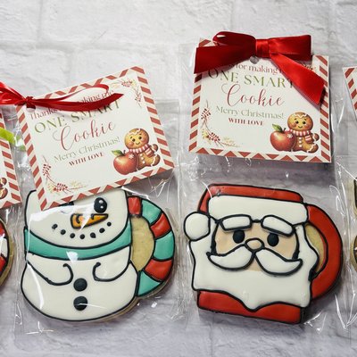 Teacher Christmas Cookies 