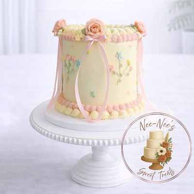 Custom Single Tier Cake