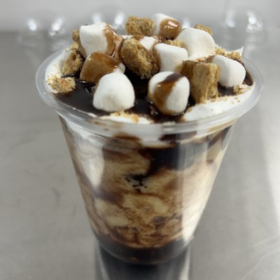 16oz S’mores Banana Pudding 