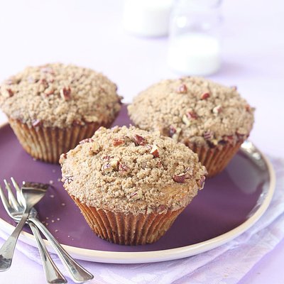 4 - Jumbo Brown Sugar Pecan Muffins