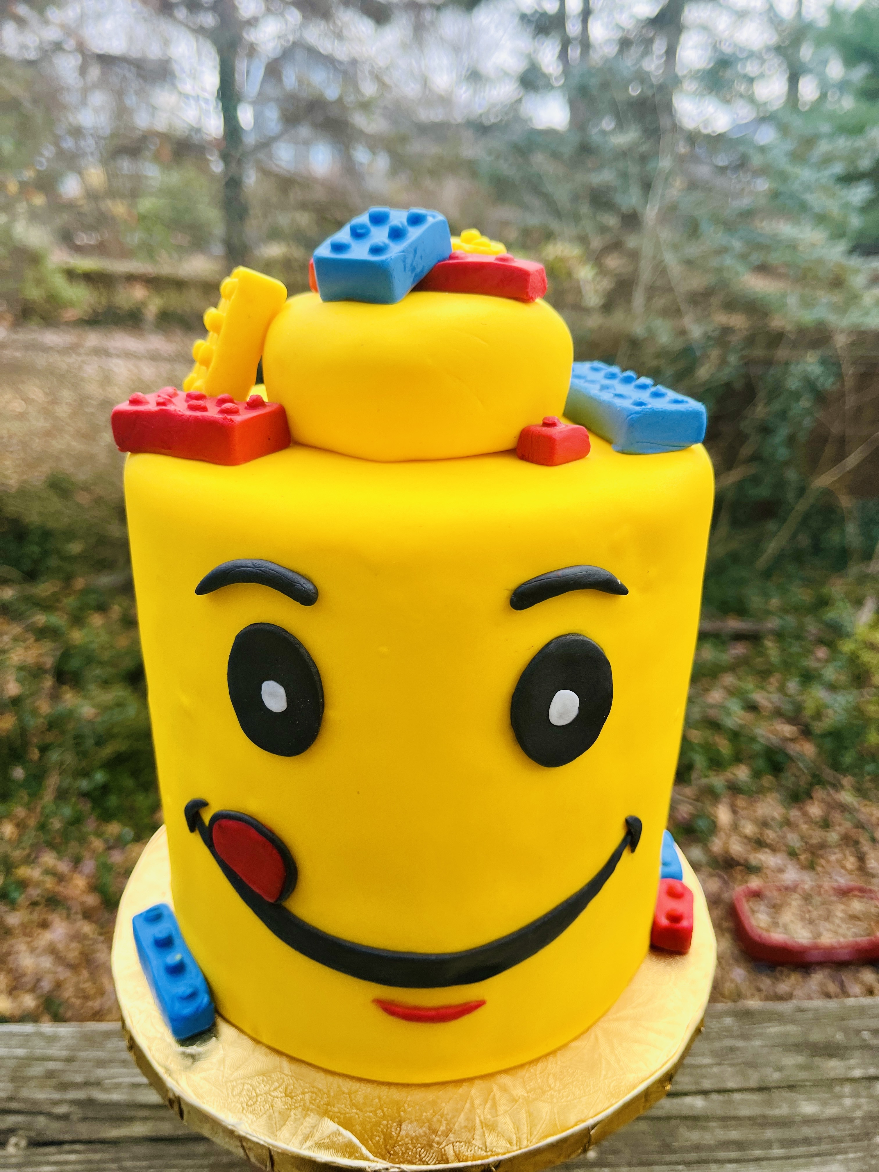 Custom One Tier Cake