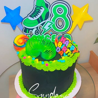 6in Double Layer Round Cake 