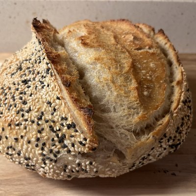 Sesame Seed Artisanal Round Loaf