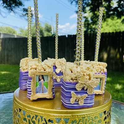 Chocolate Covered Rice Crispie Treats