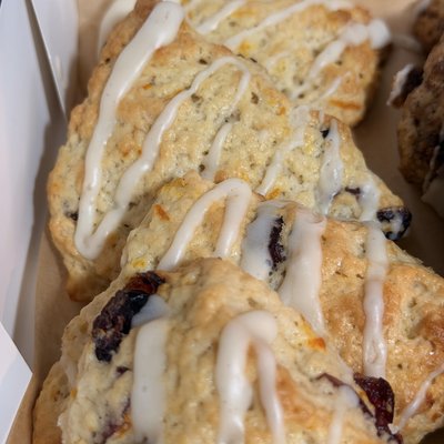Cranberry Orange Scone