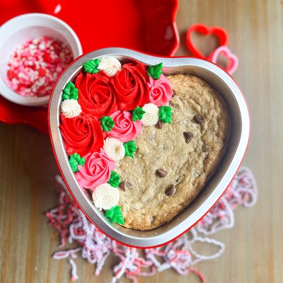 7” Heart Shaped Cookie Cake