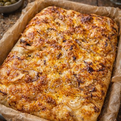 🌿🧀I Gotcha Focaccia – Garden & Cheese 