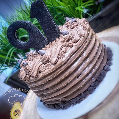 8” Round Vegan Chocolate Cake