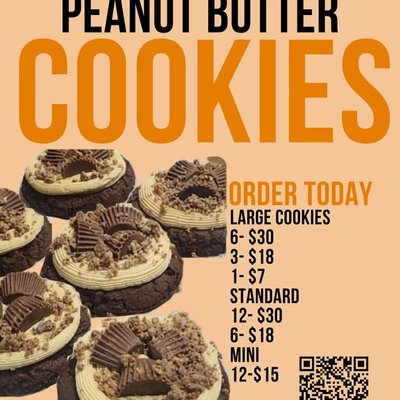 Peanut Butter Cookie (Large 6-Pack) 