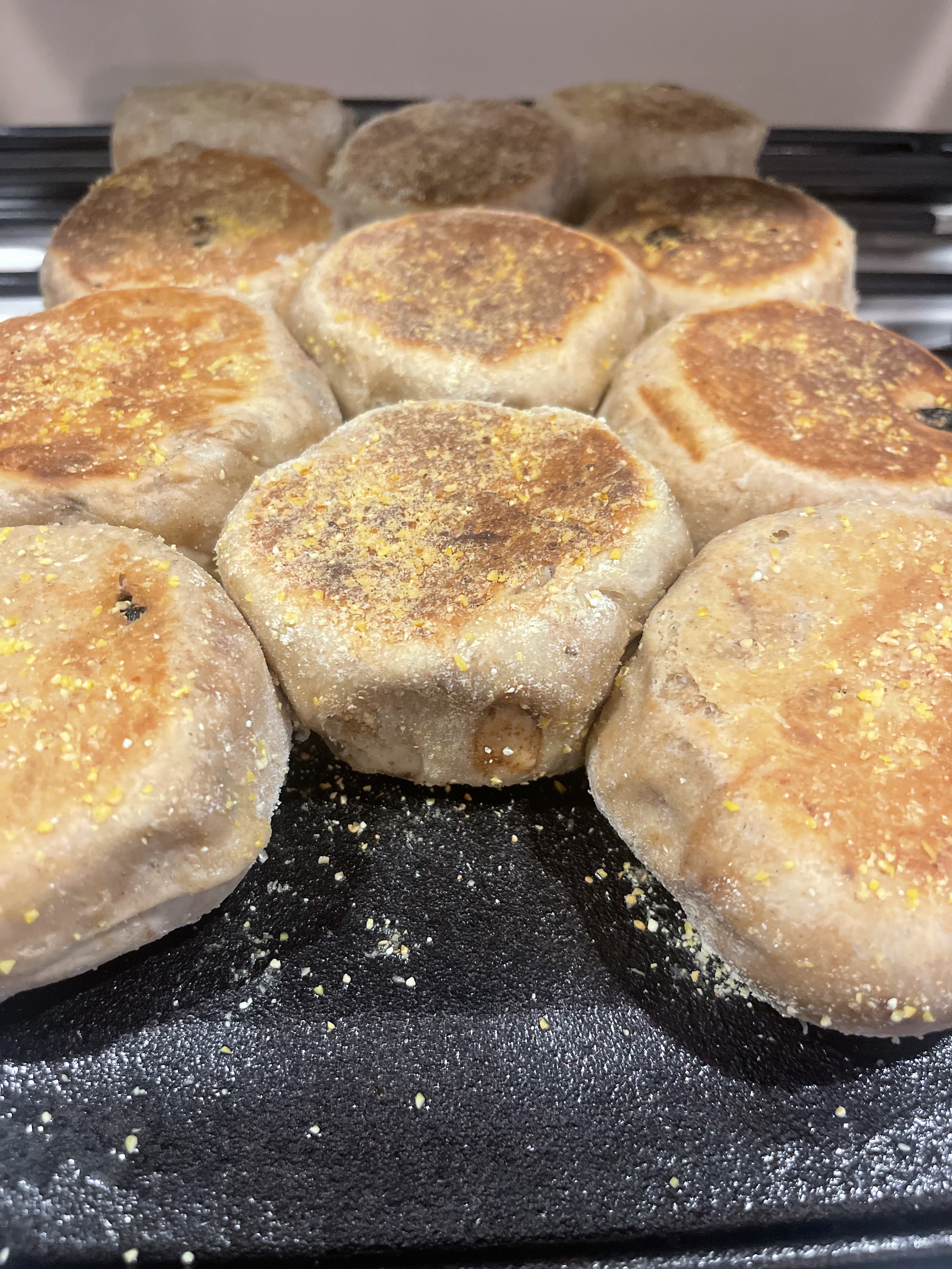 Sourdough English Muffins