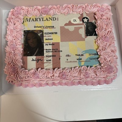 Sheet Cake With Photo 