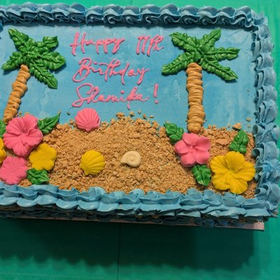 1/4 Sheet Cake