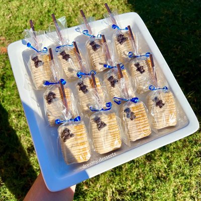 Dipped Rice Krispie Treats 