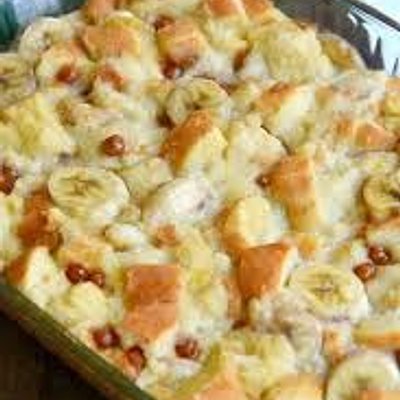 Banana-Walnut Bread Pudding (Party Size) 