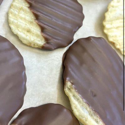 Chocolate Covered Potato Chips