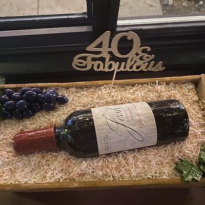 Wine Crate Cake