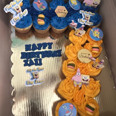 Numbers Cupcakes 