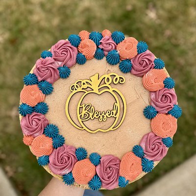 Round Cookie Cake
