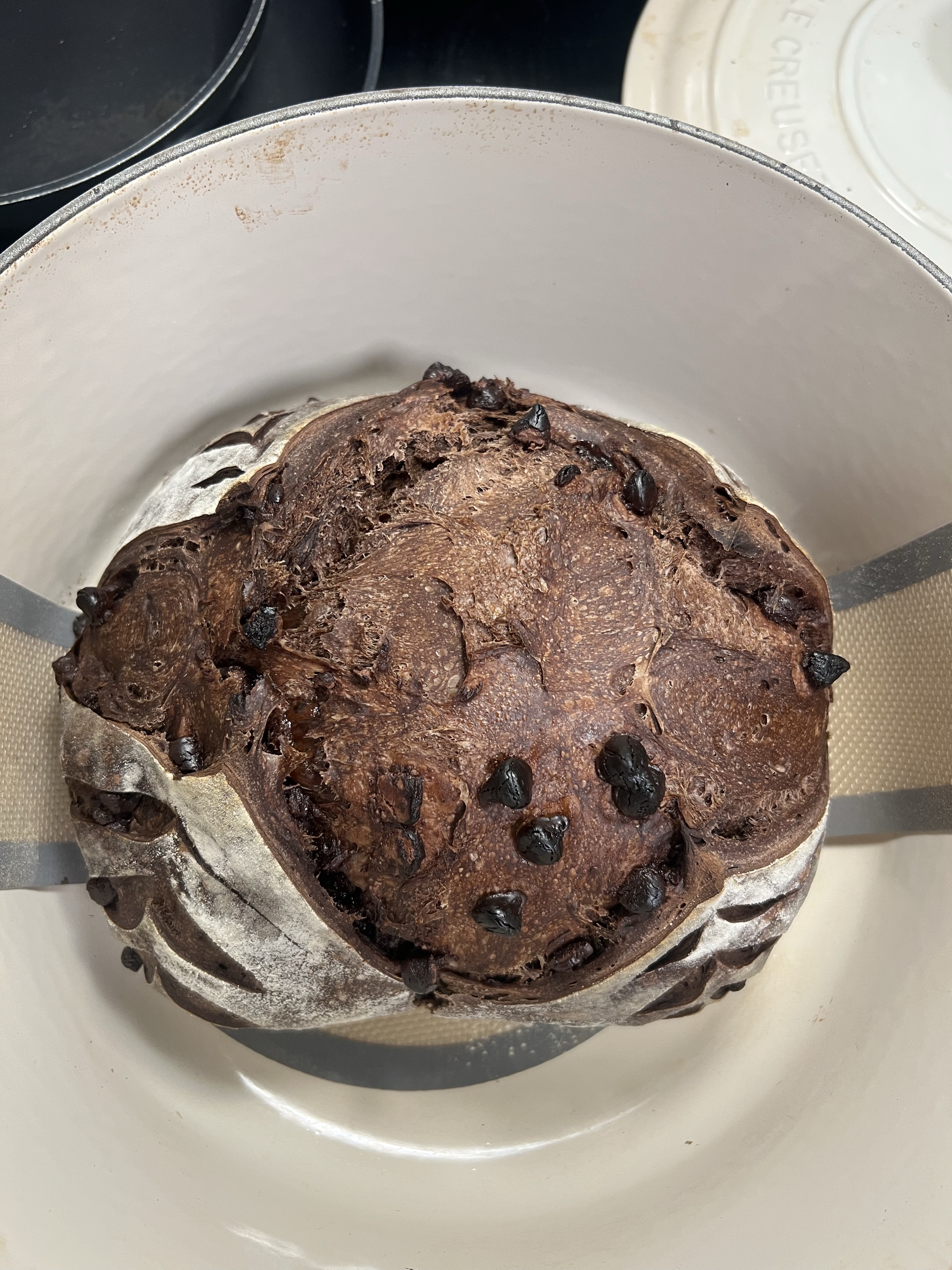 Double Chocolate Sourdough Loaf