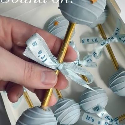 Baby Rattle Cakepops