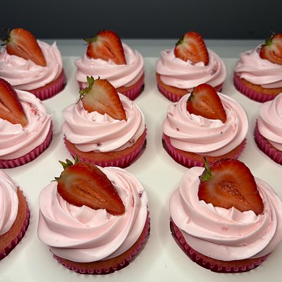 Strawberry Cupcakes 