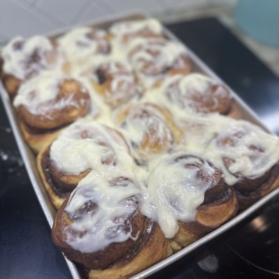 Sourdough Cinnamon Rolls