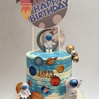 6 In Single Tier Cake