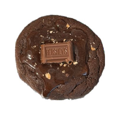 Stuffed Chocolate Fudge Cookie