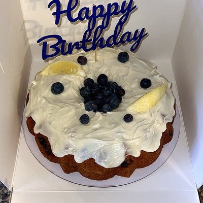 Lemon Blueberry Bundt Cake