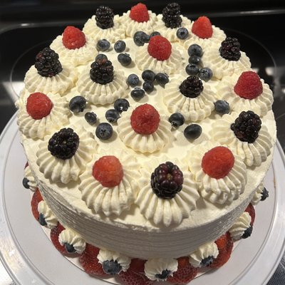 Very Berry Mascarpone Cake