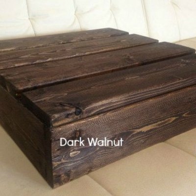 16" Square Wooden Cake Stand *Rental*