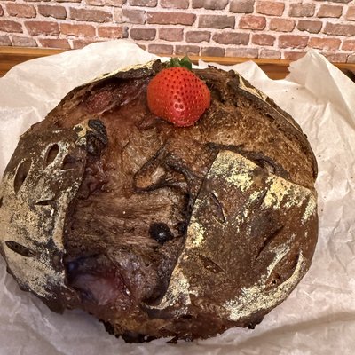 Double Chocolate Strawberry Boule