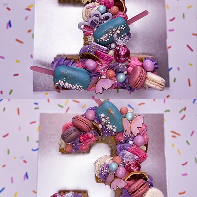 Two Digit Template Cake 