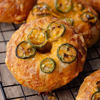 Sourdough Bagels 