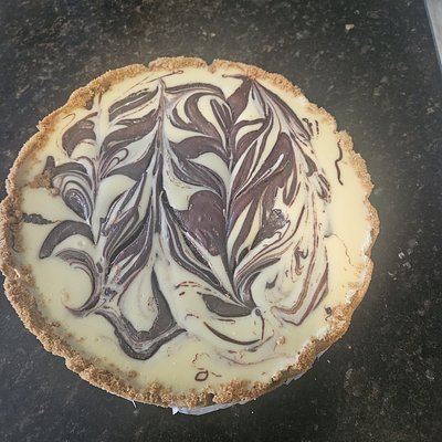 Chocolate Swirl Cheesecake