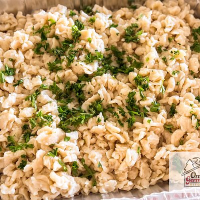 Spaetzle - half size steam pan (12 cups)