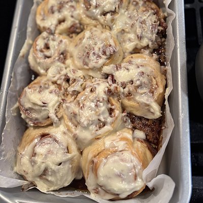 Sourdough Cinnamon Rolls 