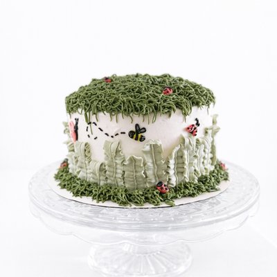 6in Decorated Cake 