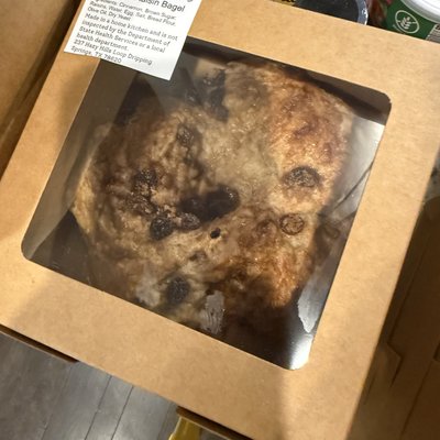 Cinnamon Raisin Bagel