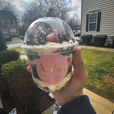 oreo strawberry cheesecake cup