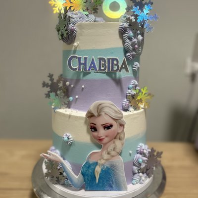 2tier Cake 8”+6”