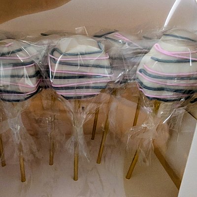 Custom Cake Pops (Flat Bottom)