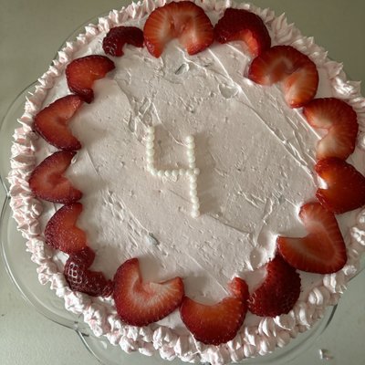 Two-layer Vanilla Cake 8”