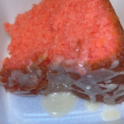 Strawberry Pound Cake 