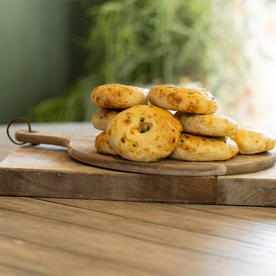 Cheddar Jalapeno Bagel 