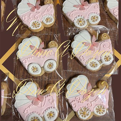 Baby shower Sugar cookie, your design