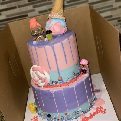 Two tier cake 